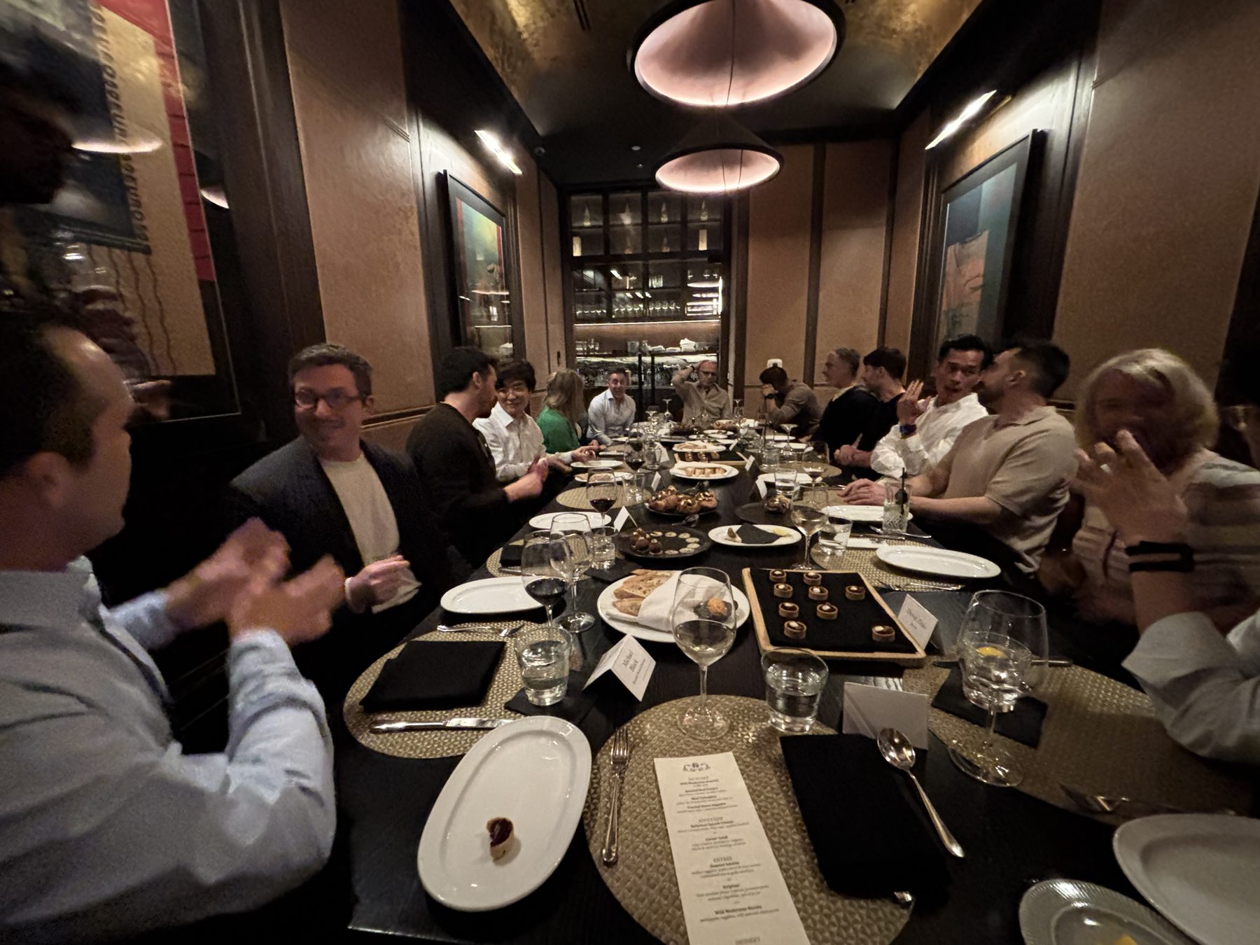 Good Humans dinner moment